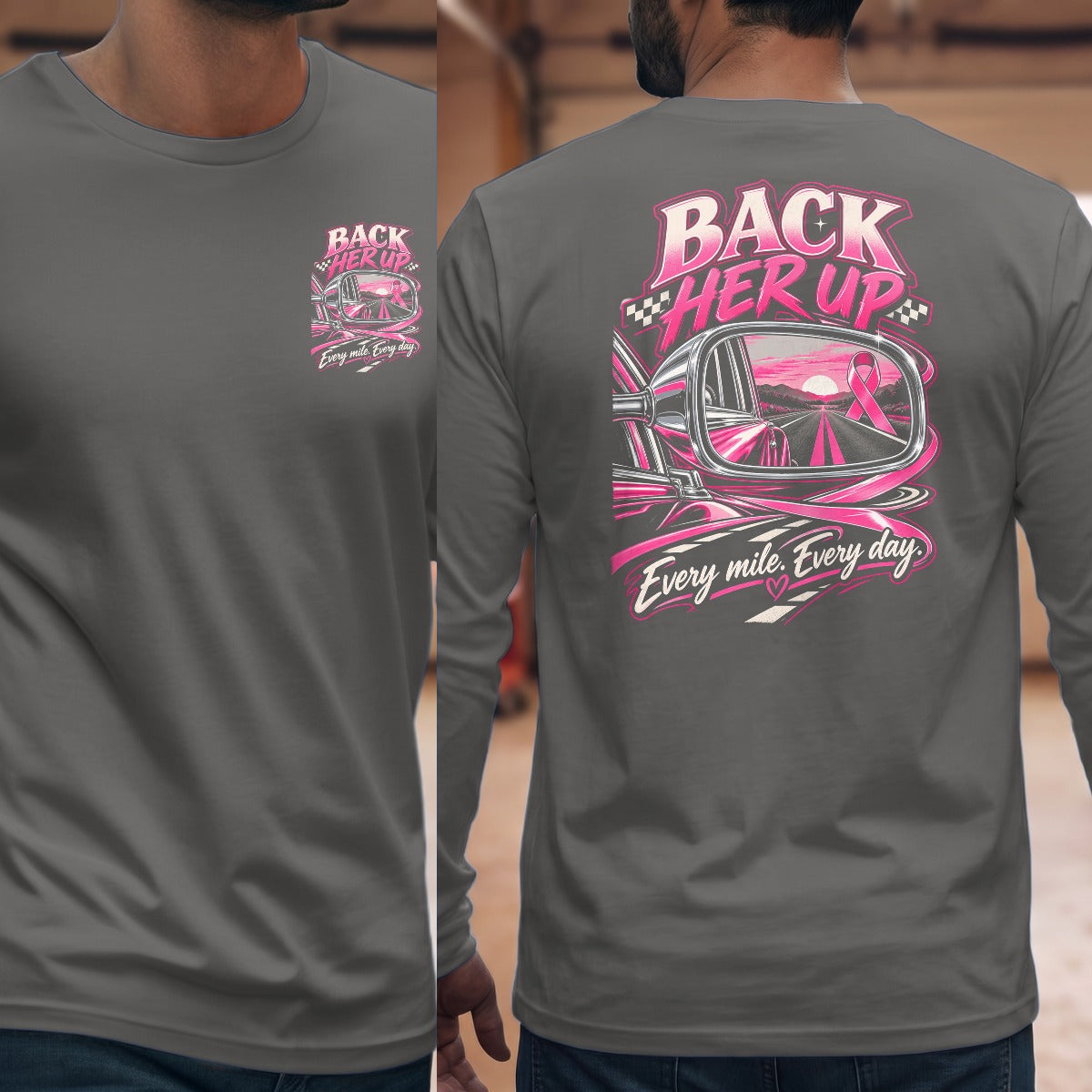 Graphite Heather | Left Chest + Back (refreshed)
