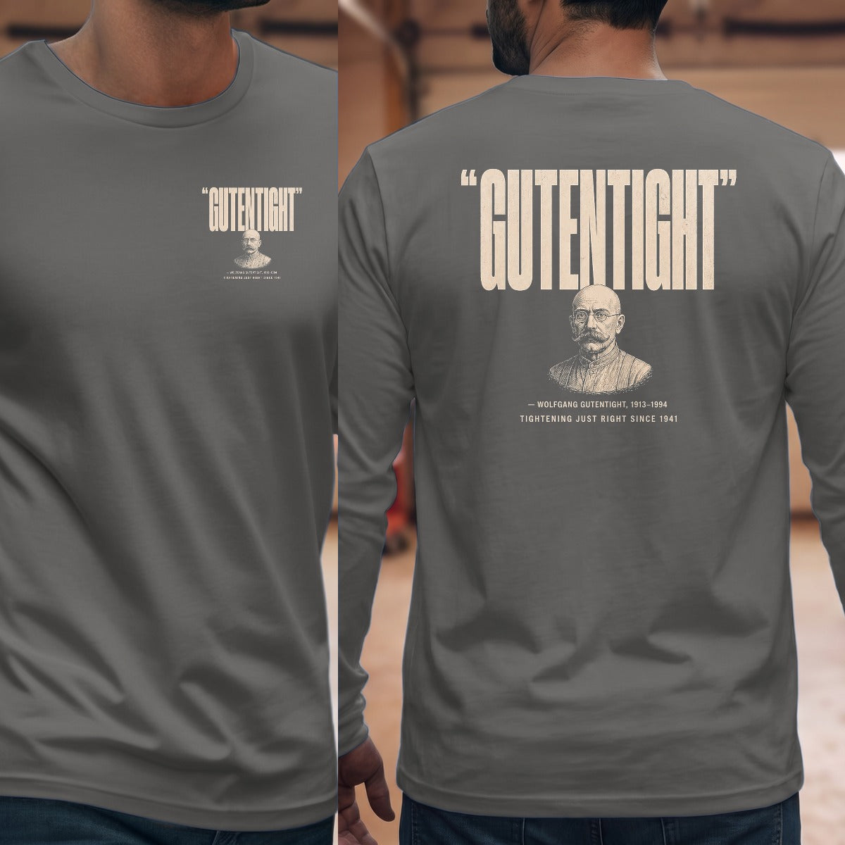 Graphite Heather | Left Chest + Back (refreshed)