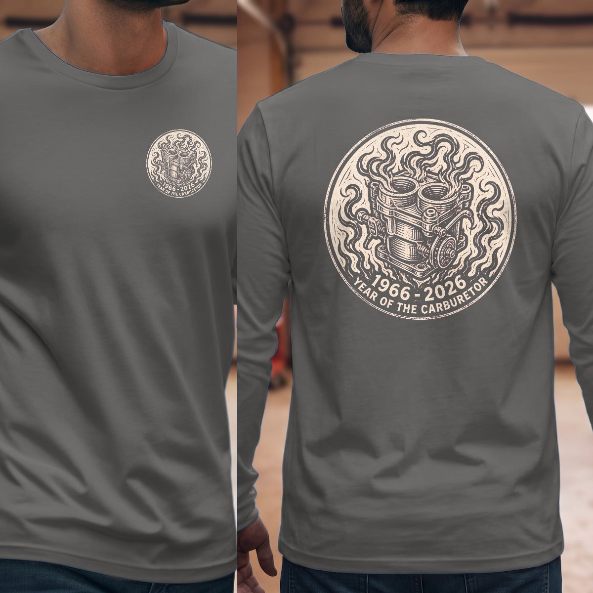 Graphite Heather | Left Chest + Back (refreshed)