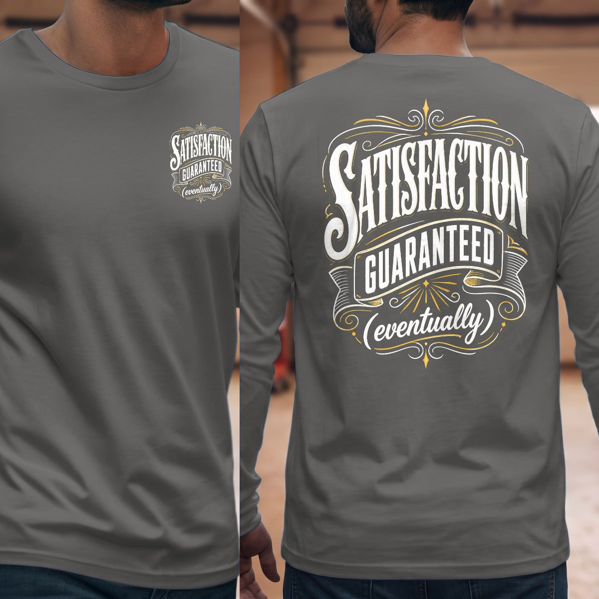 Graphite Heather | Left Chest + Back (refreshed)