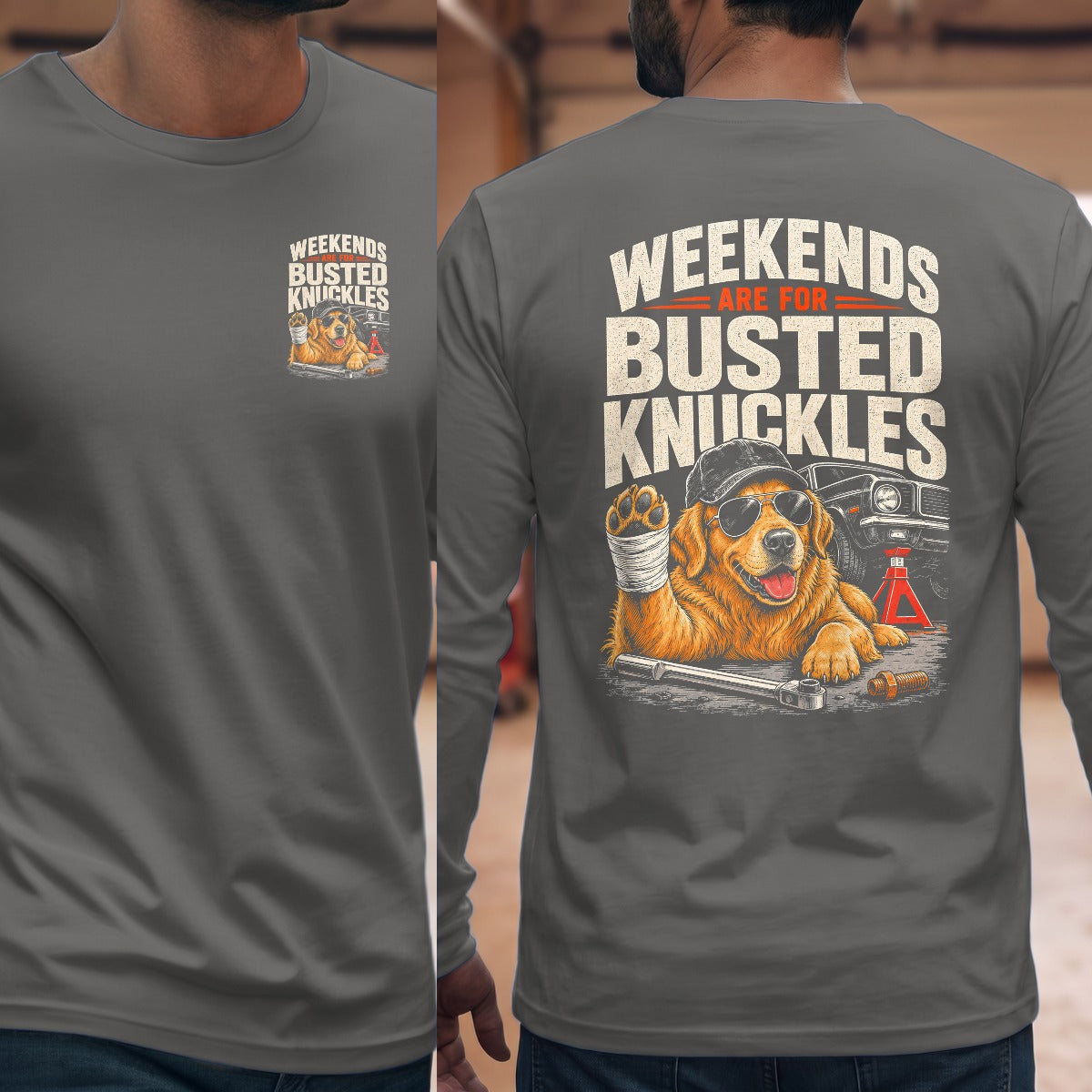 Graphite Heather | Left Chest + Back (refreshed)