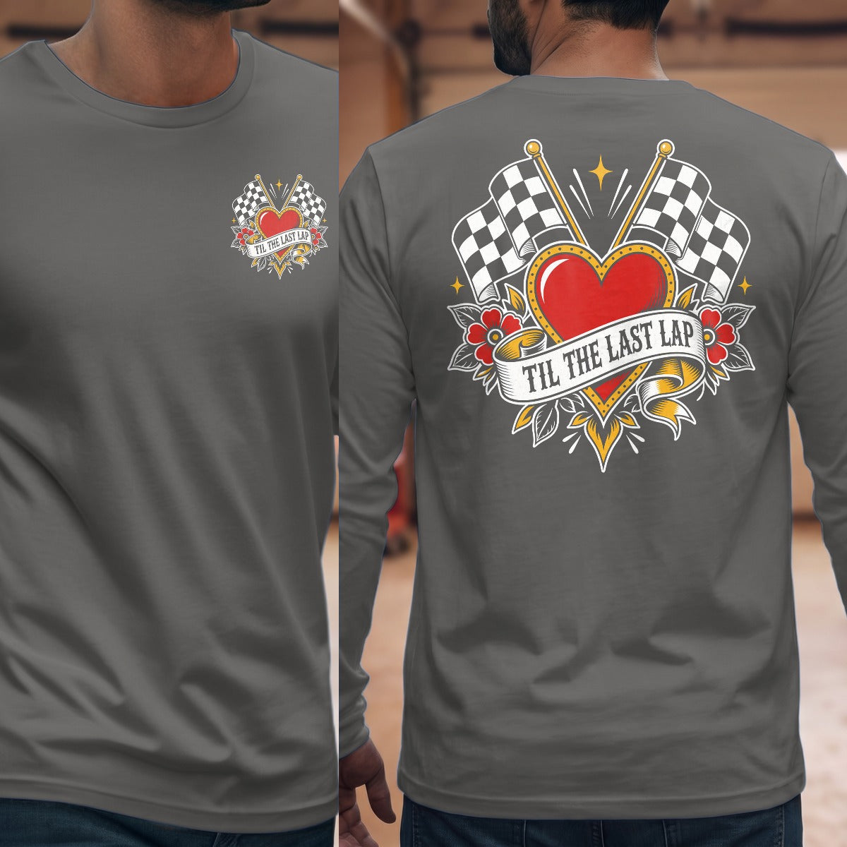 Graphite Heather | Left Chest + Back (refreshed)