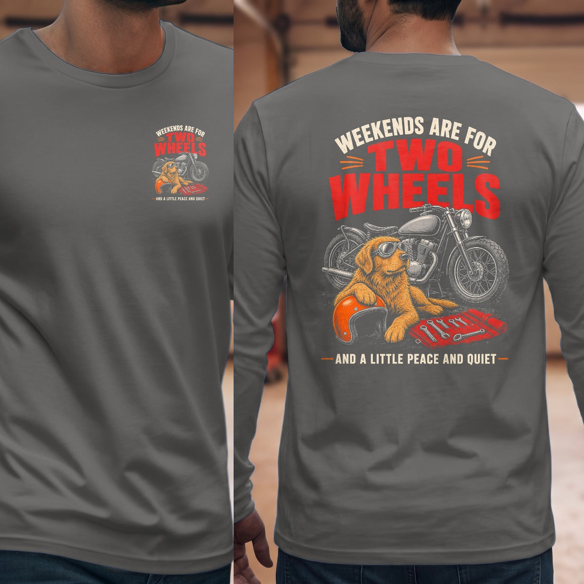 Graphite Heather | Left Chest + Back (refreshed)