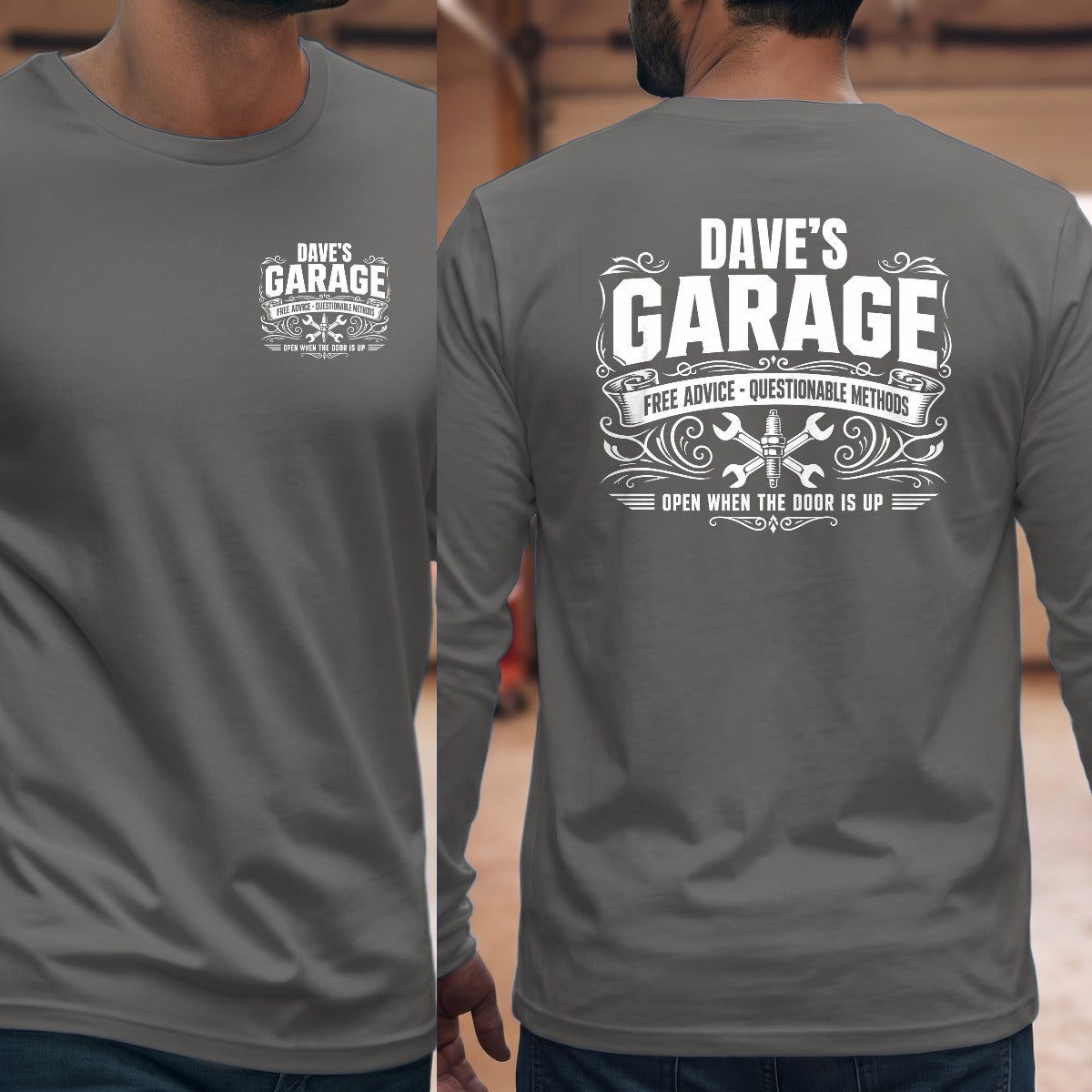 Graphite Heather | Left Chest + Back (refreshed)