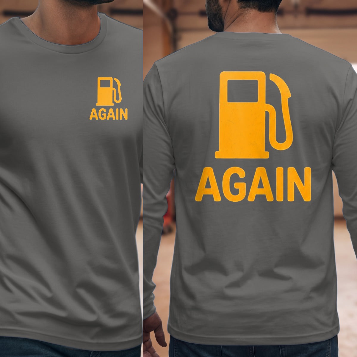 Graphite Heather | Left Chest + Back (refreshed)