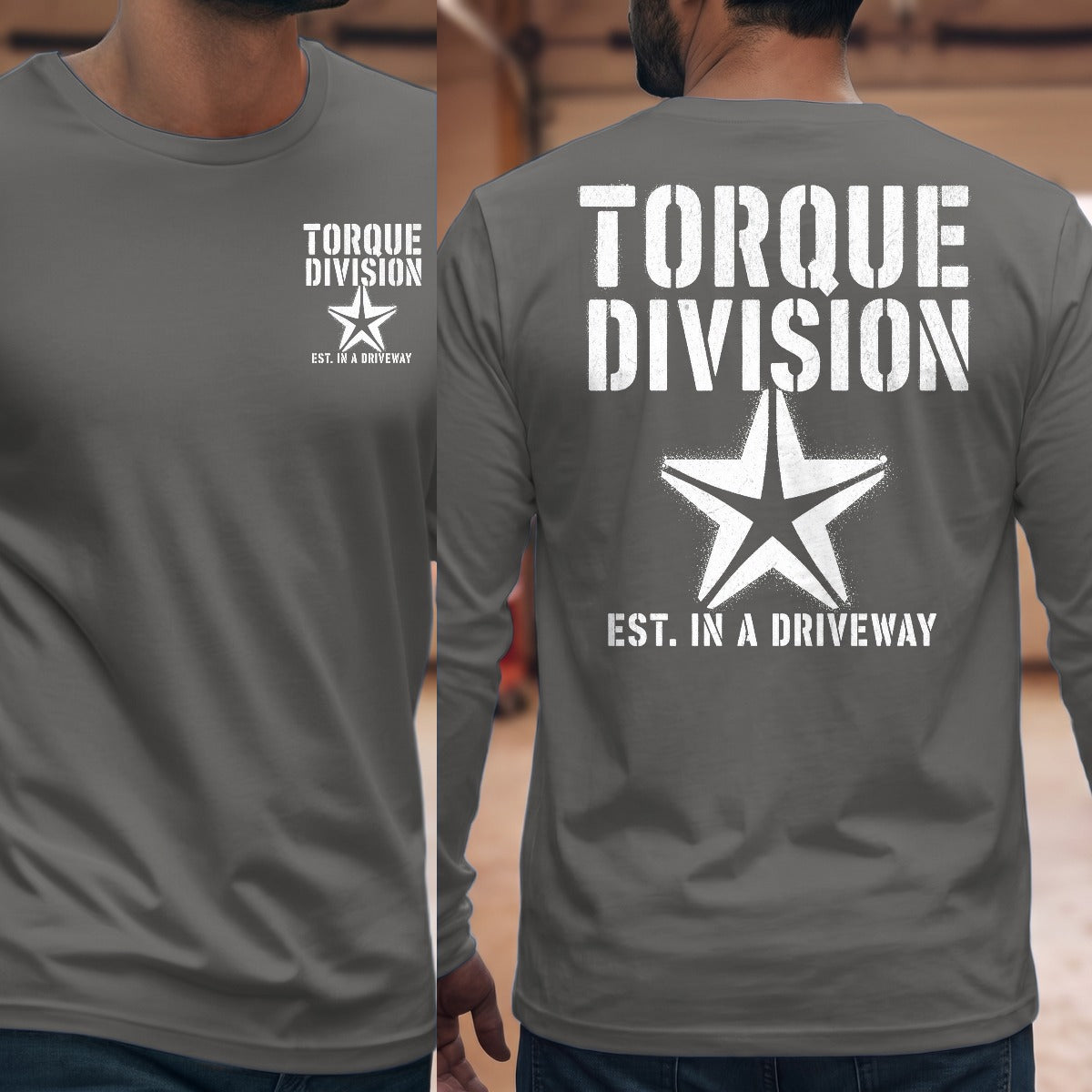 Graphite Heather | Left Chest + Back (refreshed)