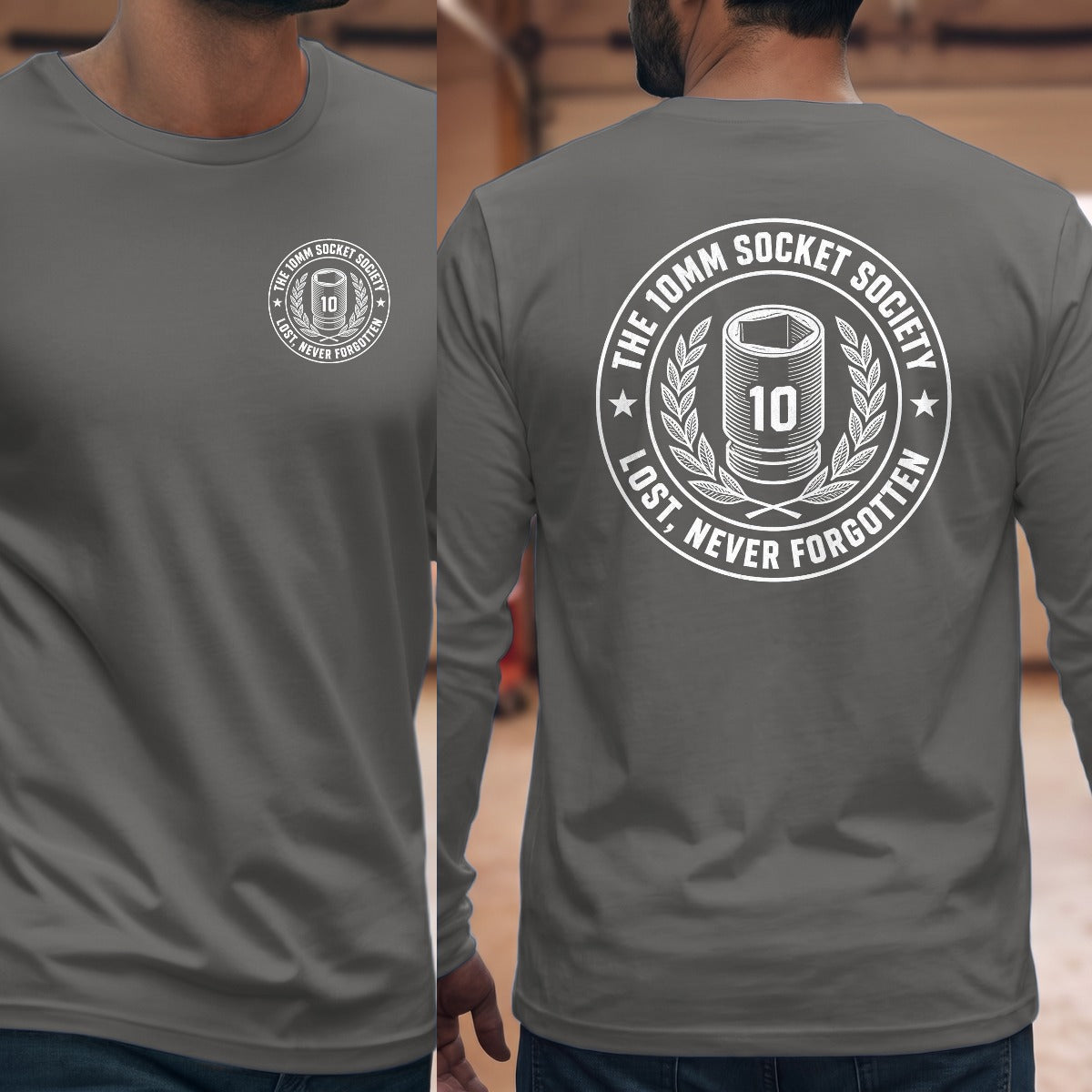 Graphite Heather | Left Chest + Back (refreshed)