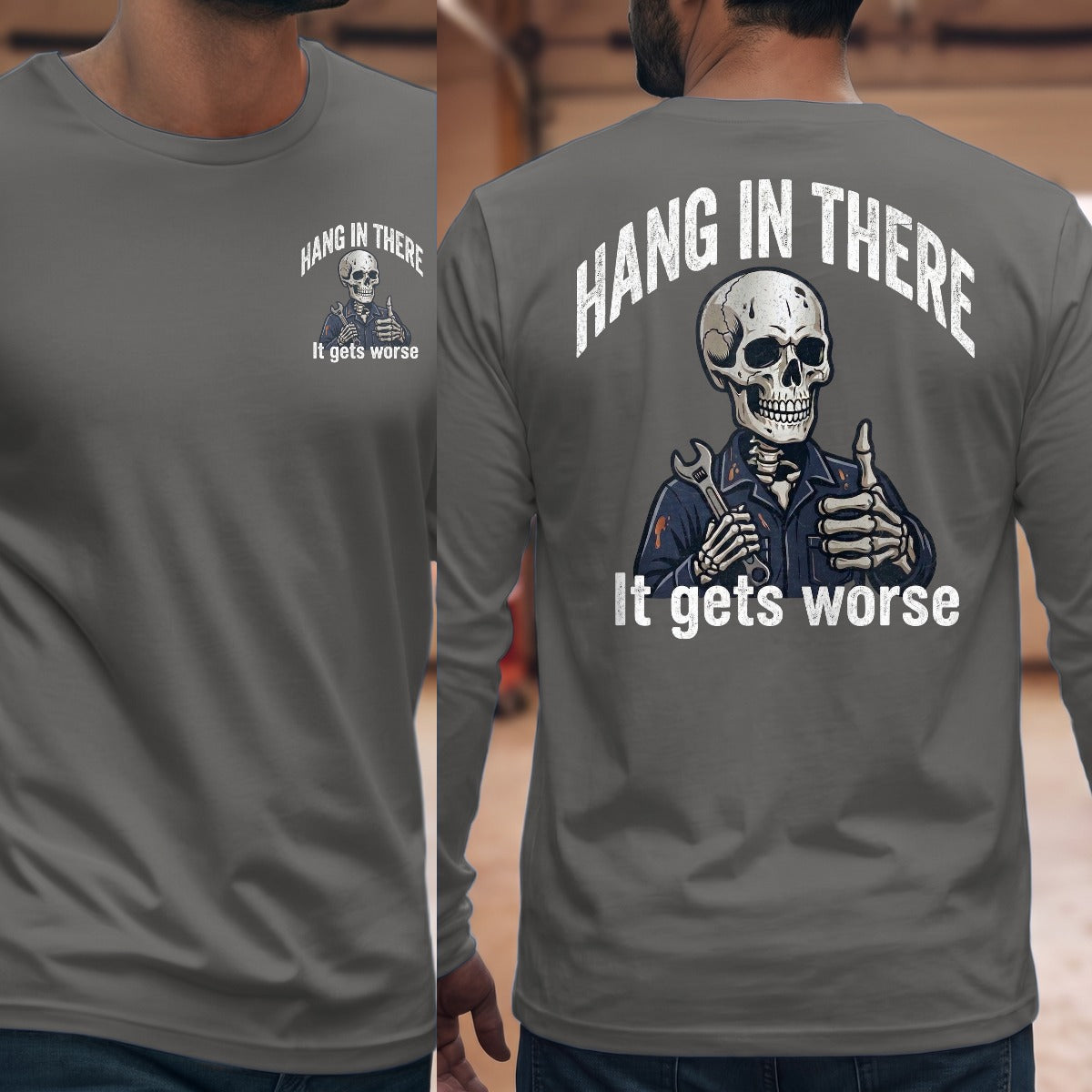 Graphite Heather | Left Chest + Back (refreshed)