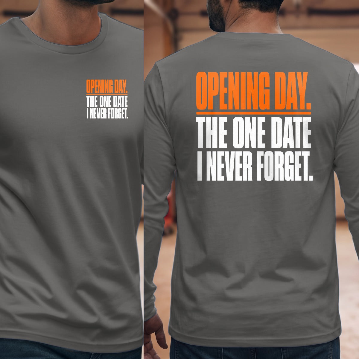 Graphite Heather | Left Chest + Back (refreshed)