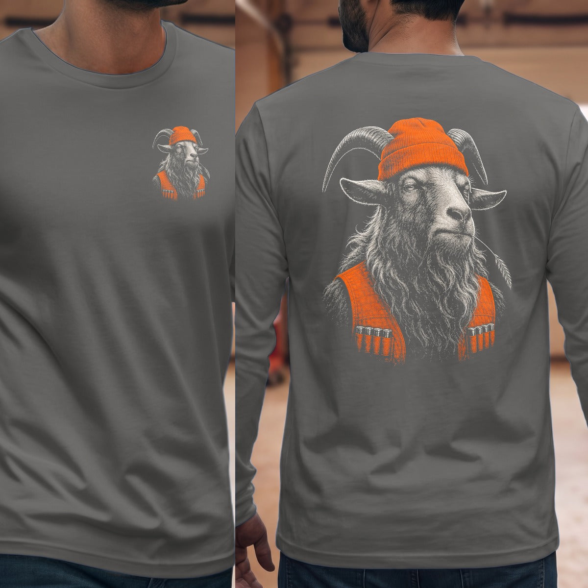 Graphite Heather | Left Chest + Back (refreshed)