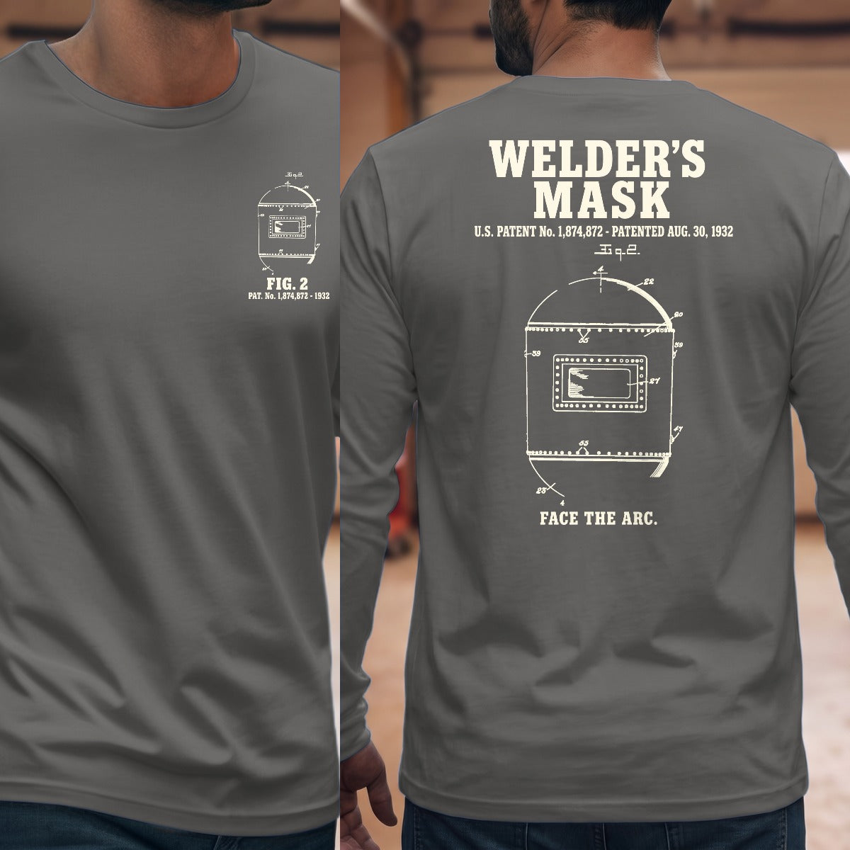 Graphite Heather | Left Chest + Back (refreshed)