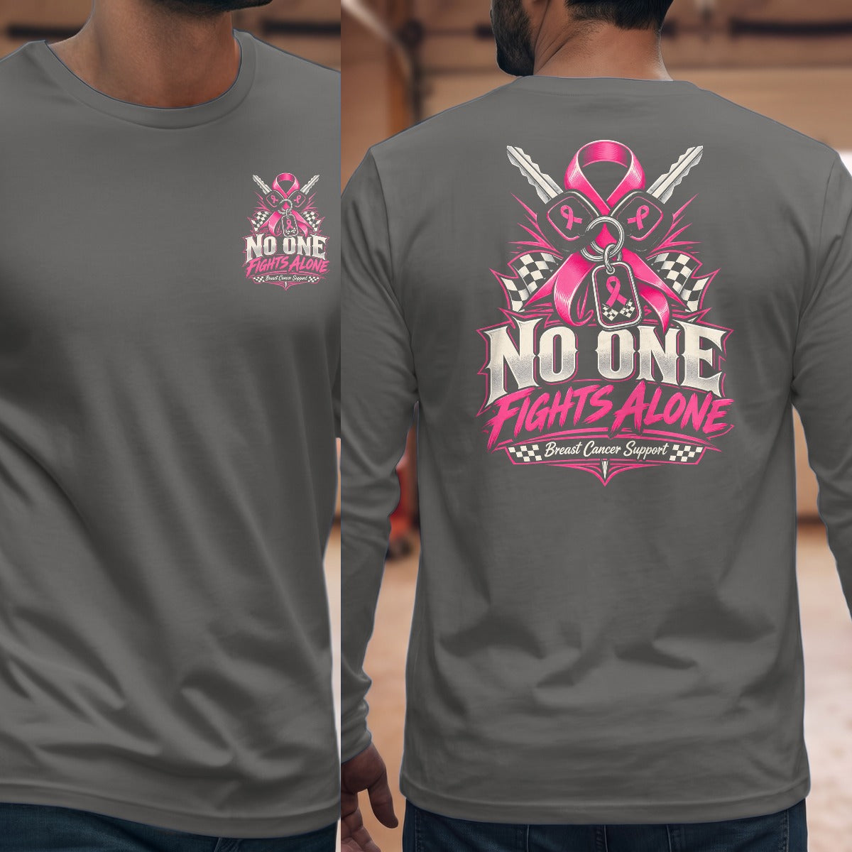 Graphite Heather | Left Chest + Back (refreshed)