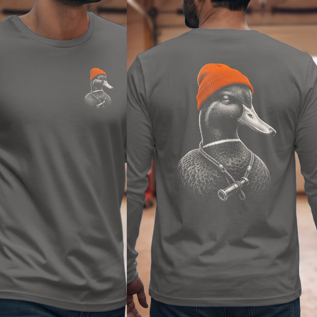 Graphite Heather | Left Chest + Back (refreshed)