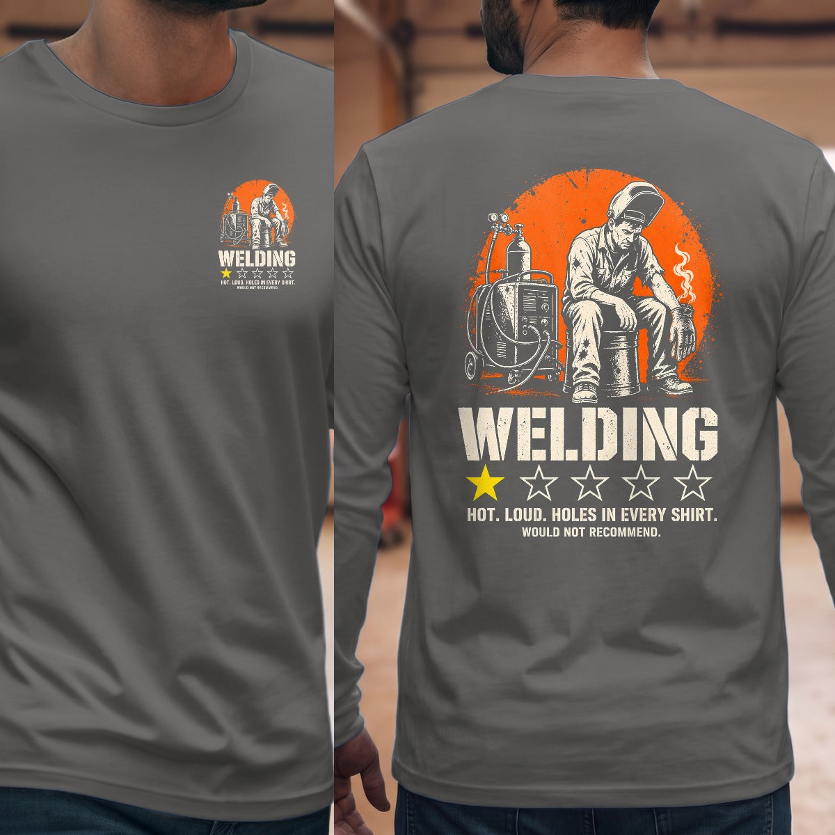 Graphite Heather | Left Chest + Back (refreshed)