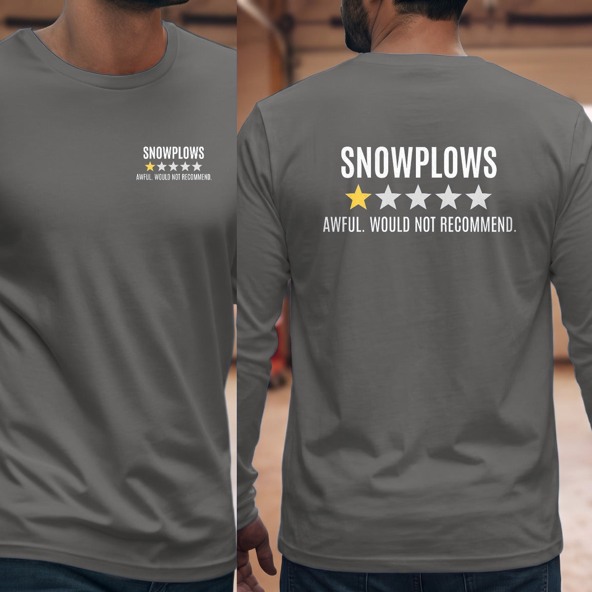 Graphite Heather | Left Chest + Back (refreshed)