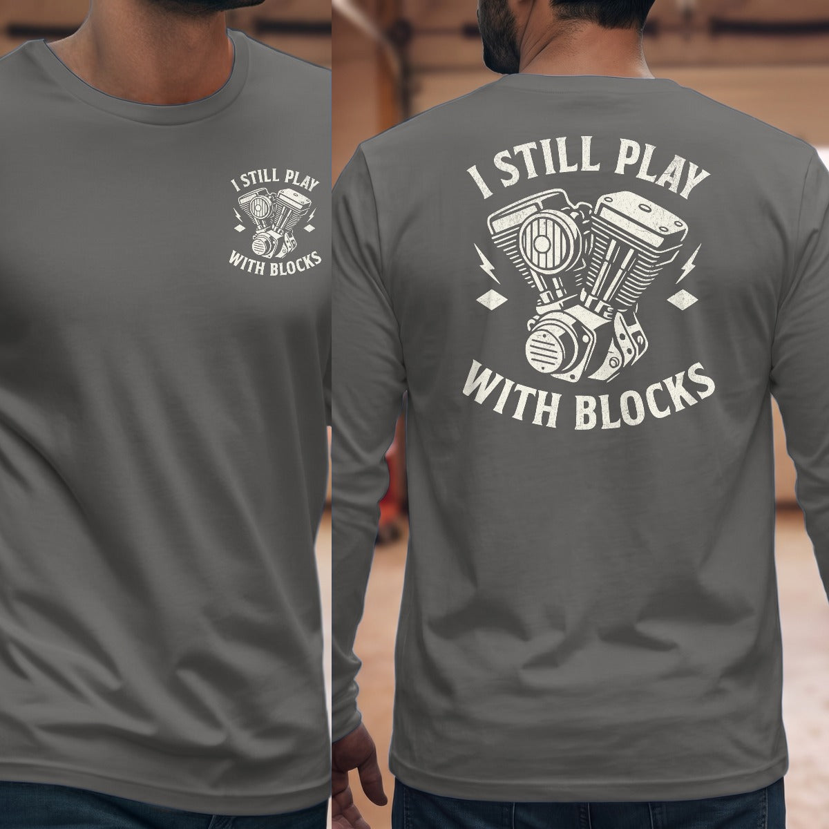 Graphite Heather | Left Chest + Back (refreshed)