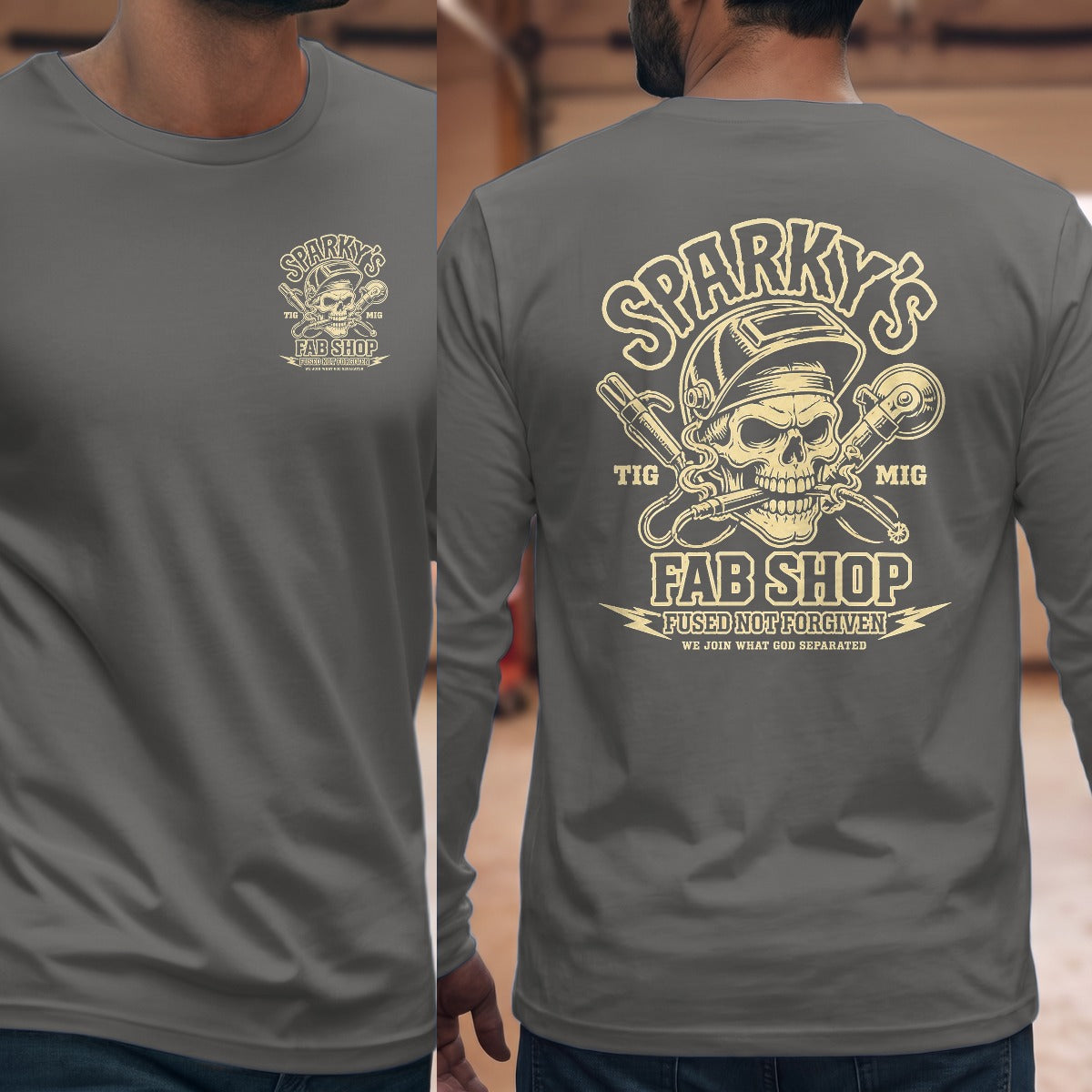 Graphite Heather | Left Chest + Back (refreshed)