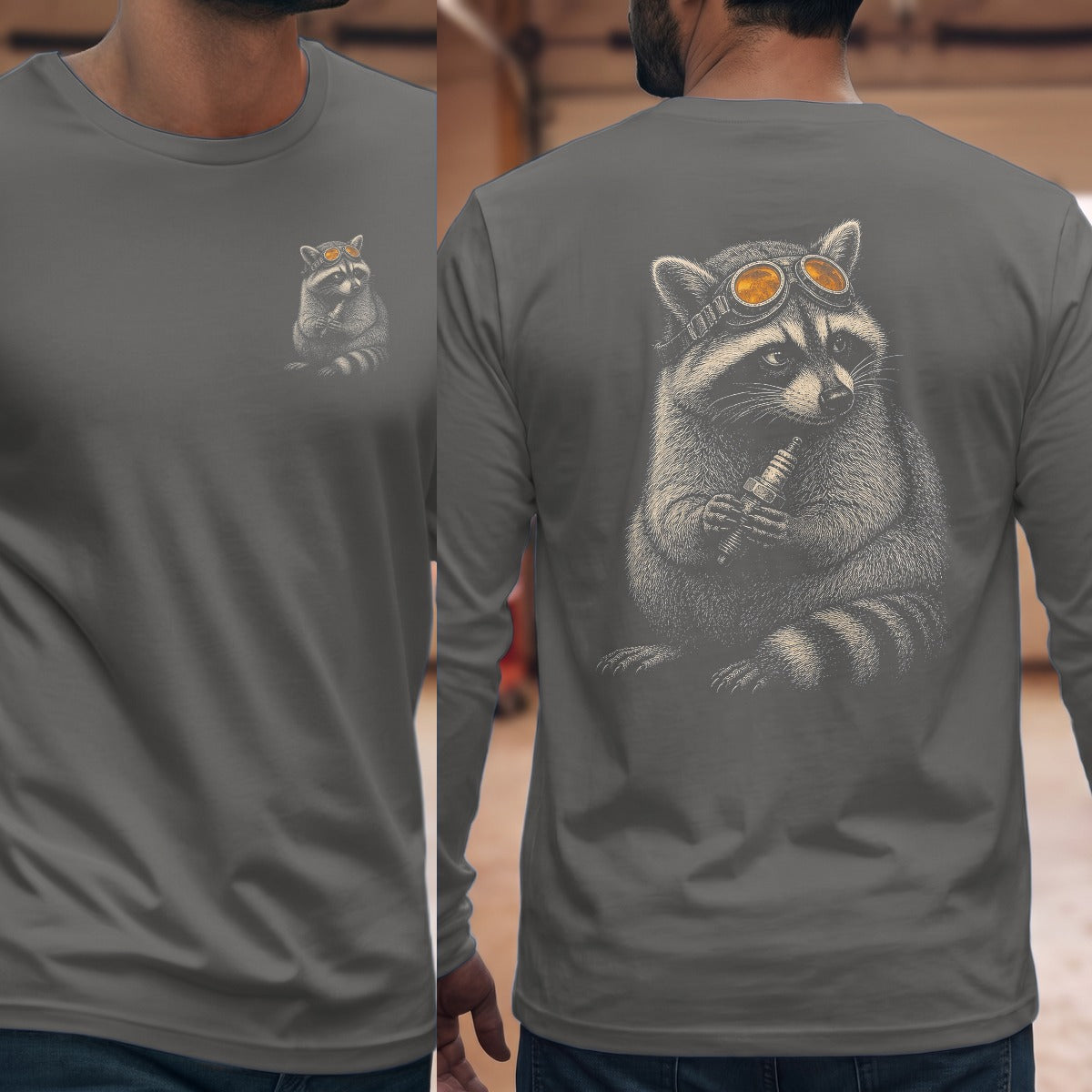 Graphite Heather | Left Chest + Back (refreshed)