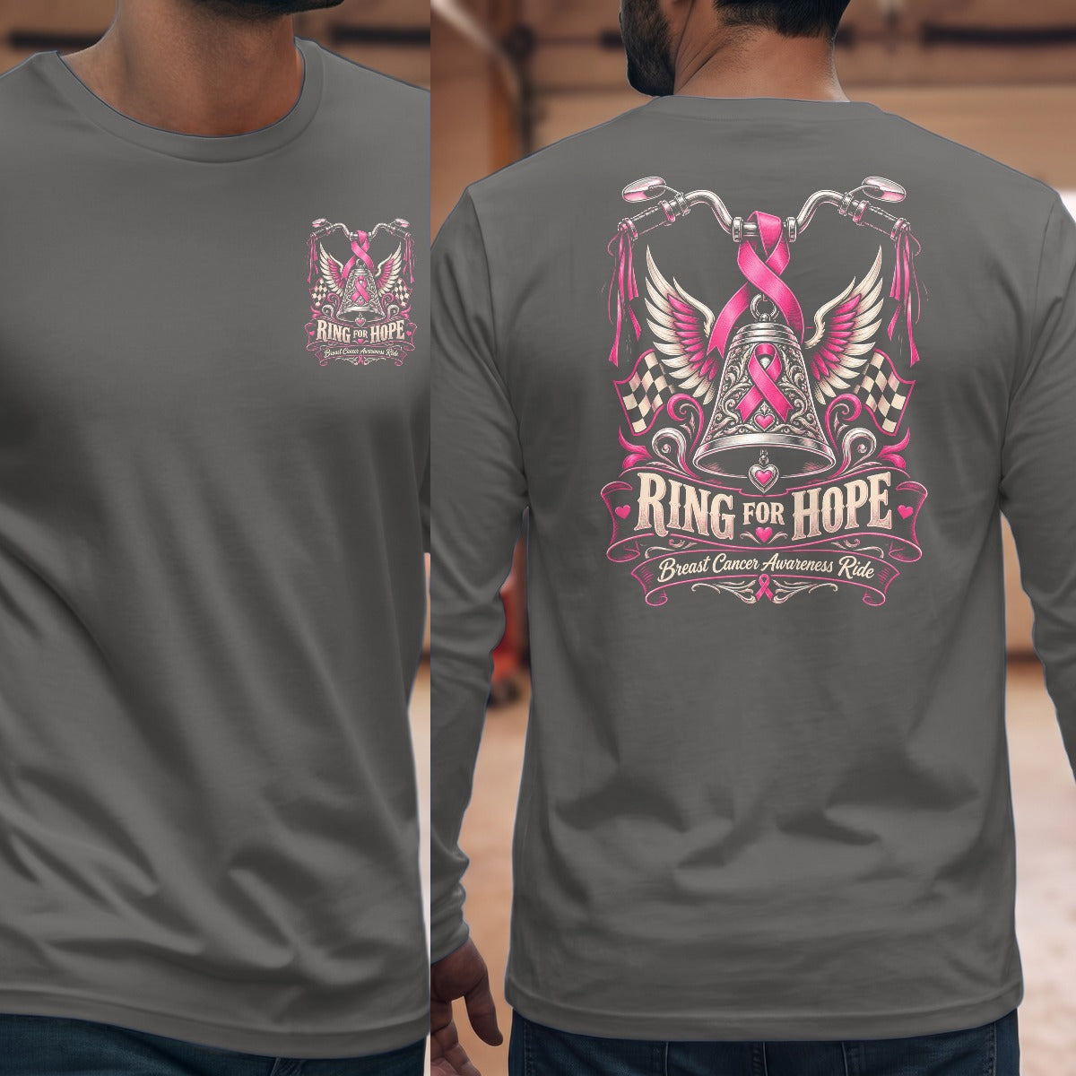 Graphite Heather | Left Chest + Back (refreshed)
