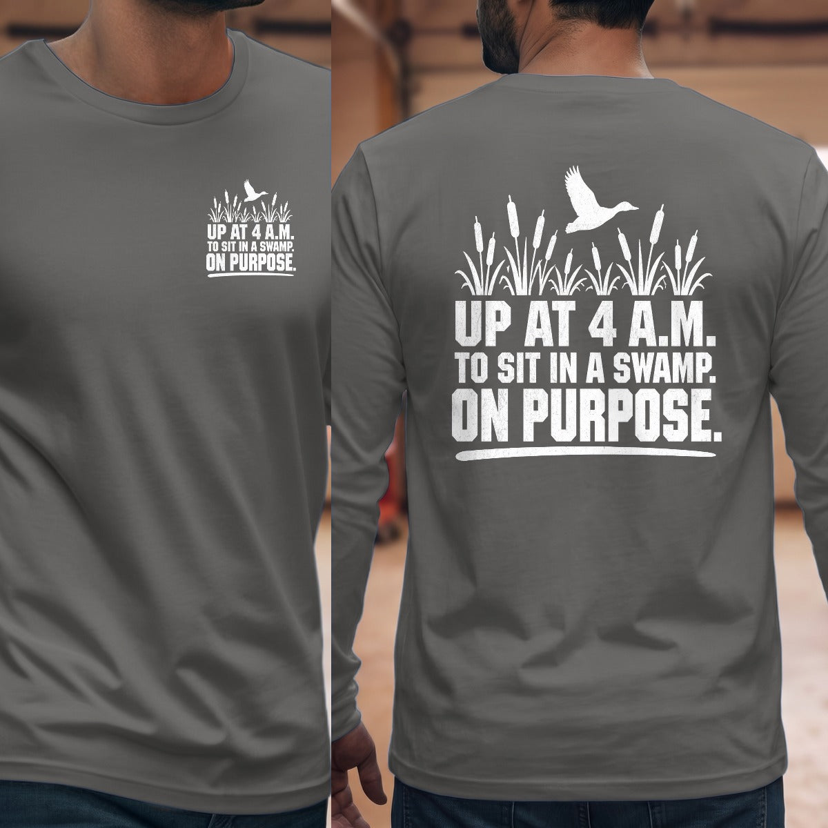Graphite Heather | Left Chest + Back (refreshed)