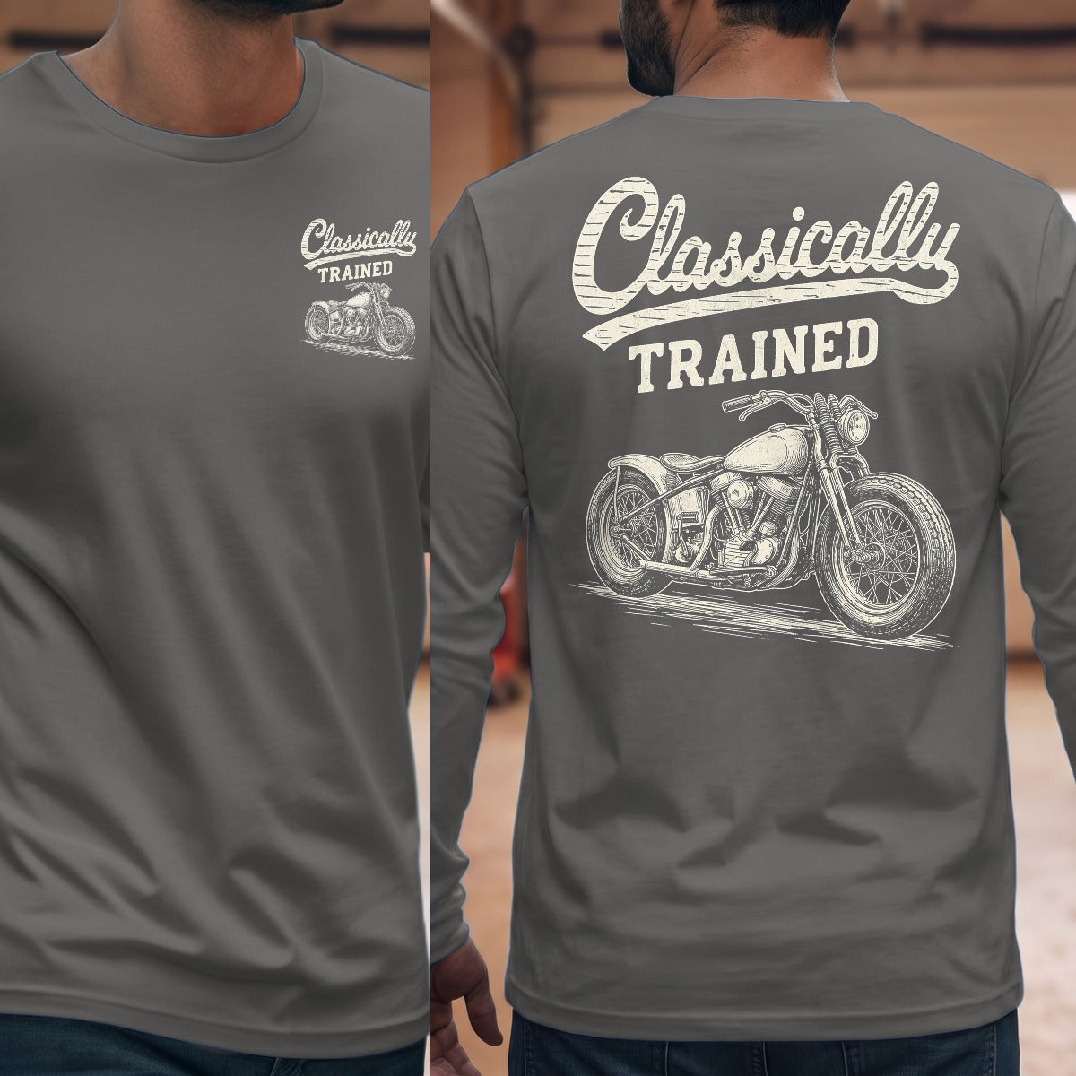 Graphite Heather | Left Chest + Back (refreshed)