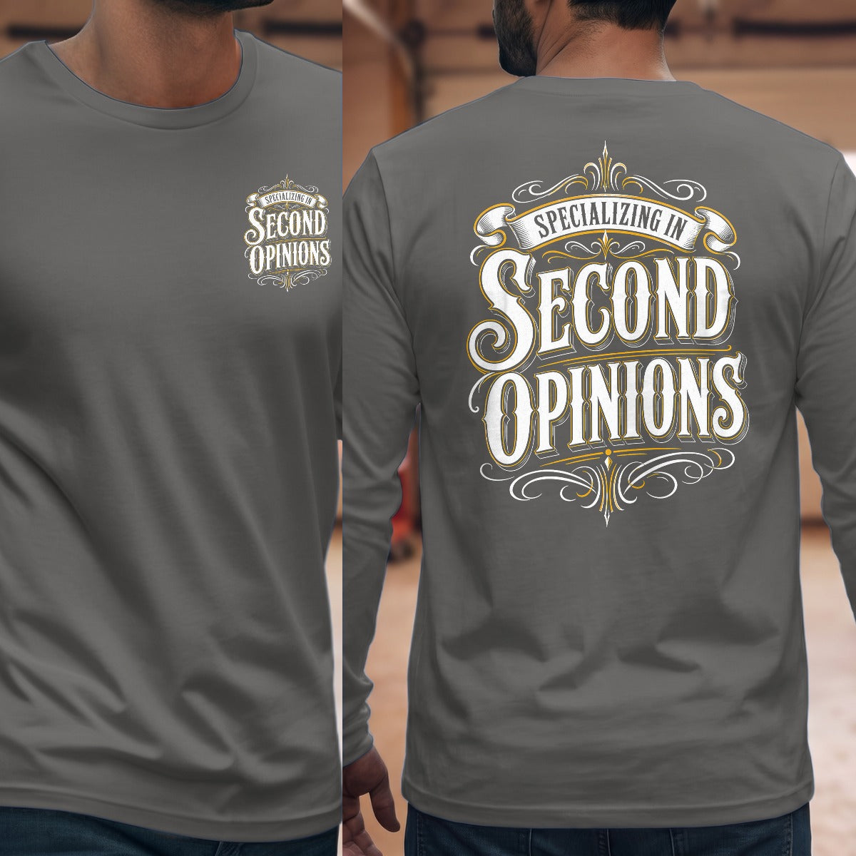 Graphite Heather | Left Chest + Back (refreshed)