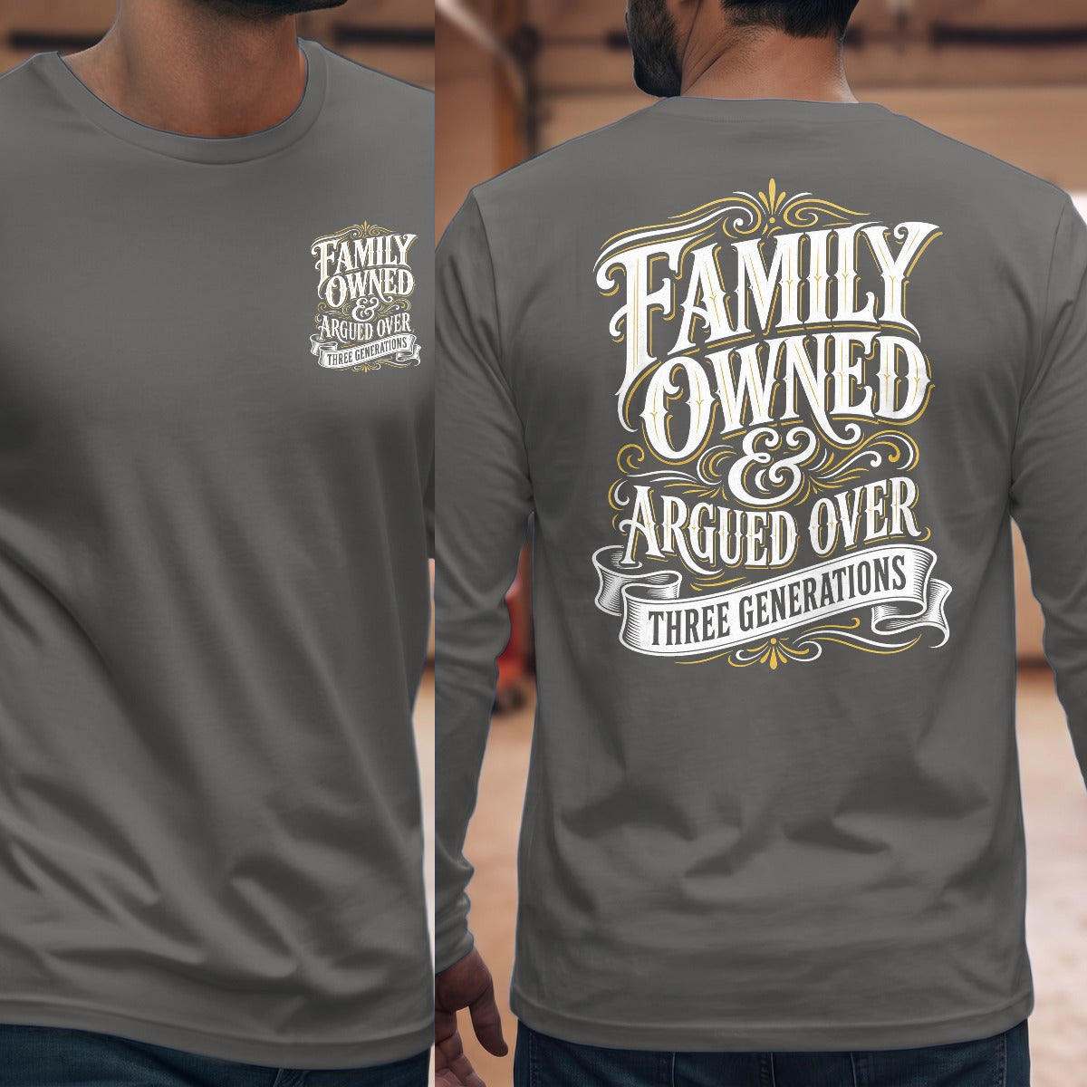 Graphite Heather | Left Chest + Back (refreshed)