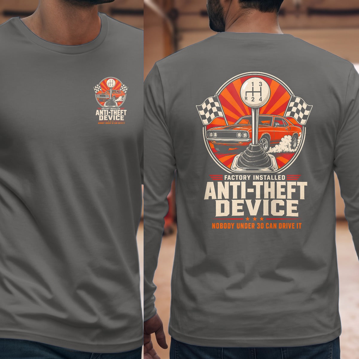 Graphite Heather | Left Chest + Back (refreshed)