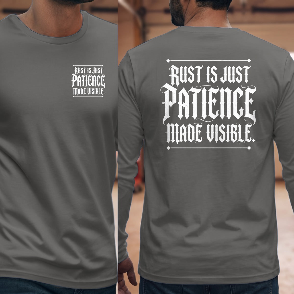 Graphite Heather | Left Chest + Back (refreshed)