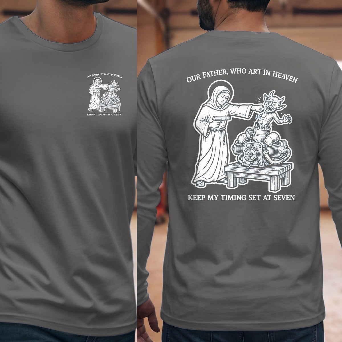 Graphite Heather | Left Chest + Back (refreshed)