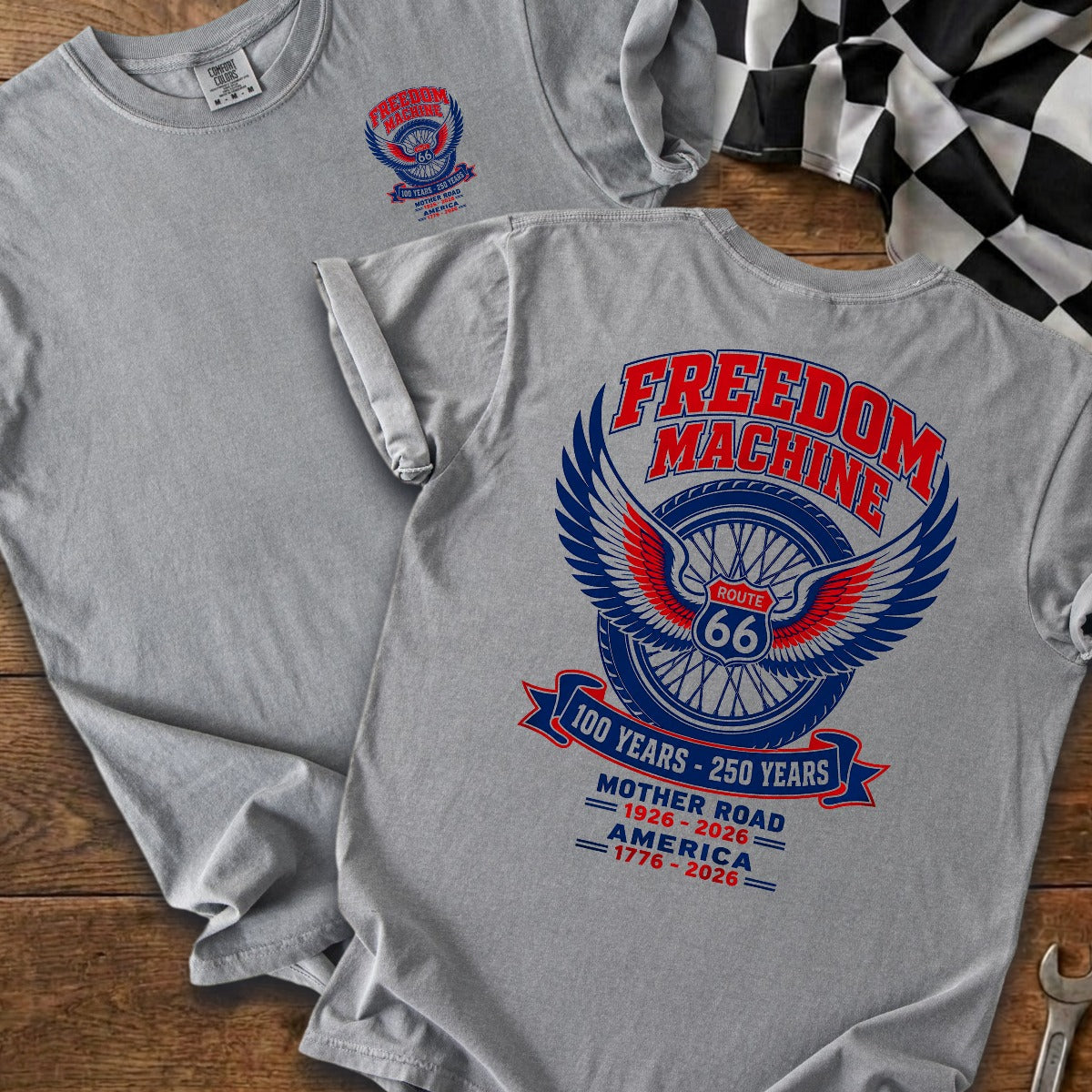 Grey | Front & Back
