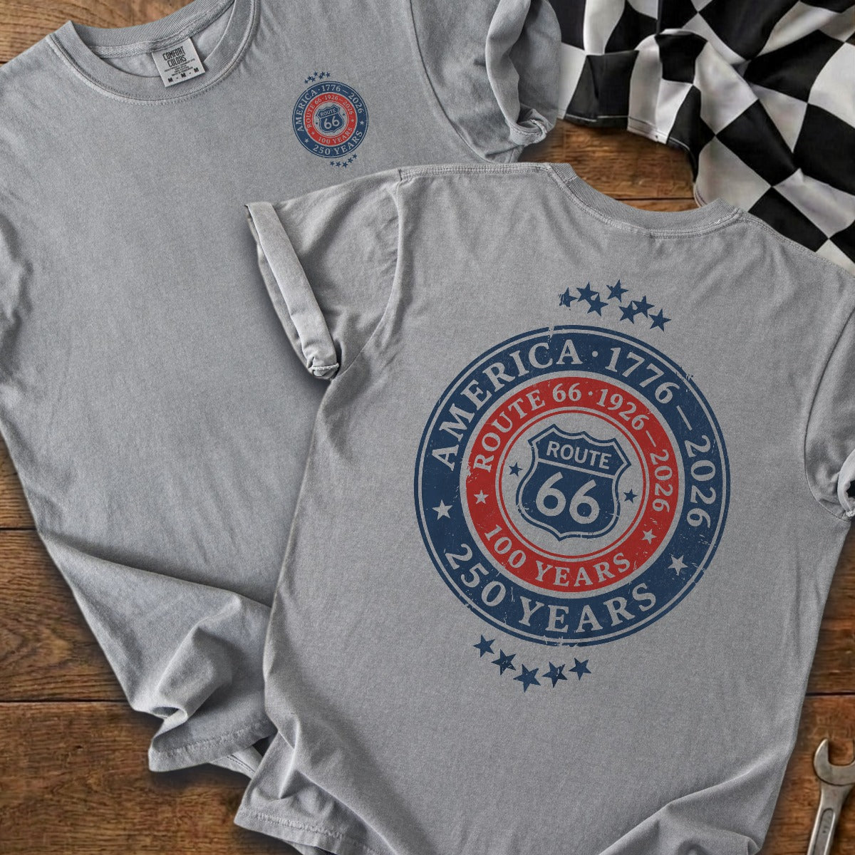 Grey | Front & Back