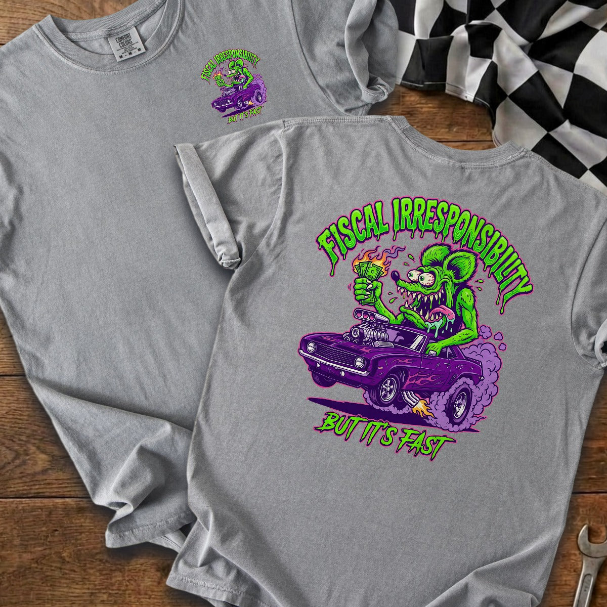 Grey | Front & Back