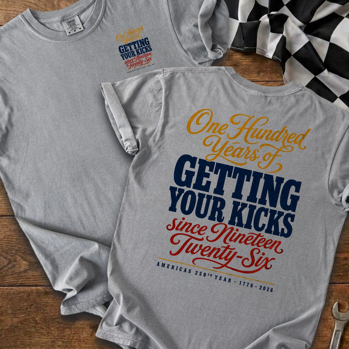 Grey | Front & Back