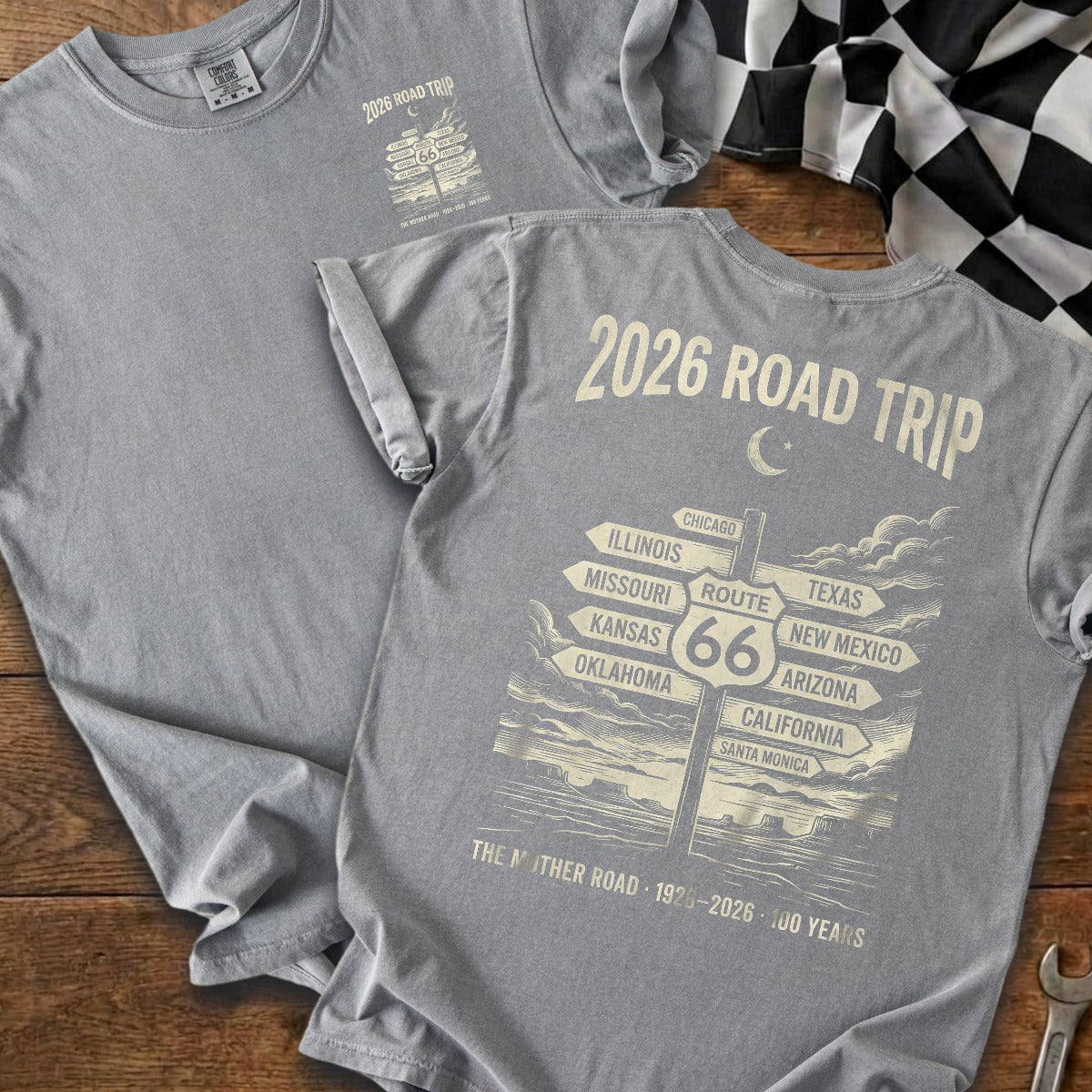 Grey | Front & Back