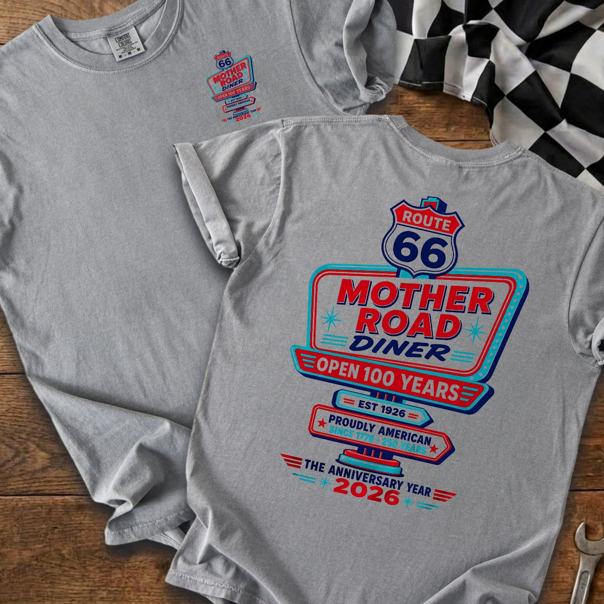 Grey | Front & Back