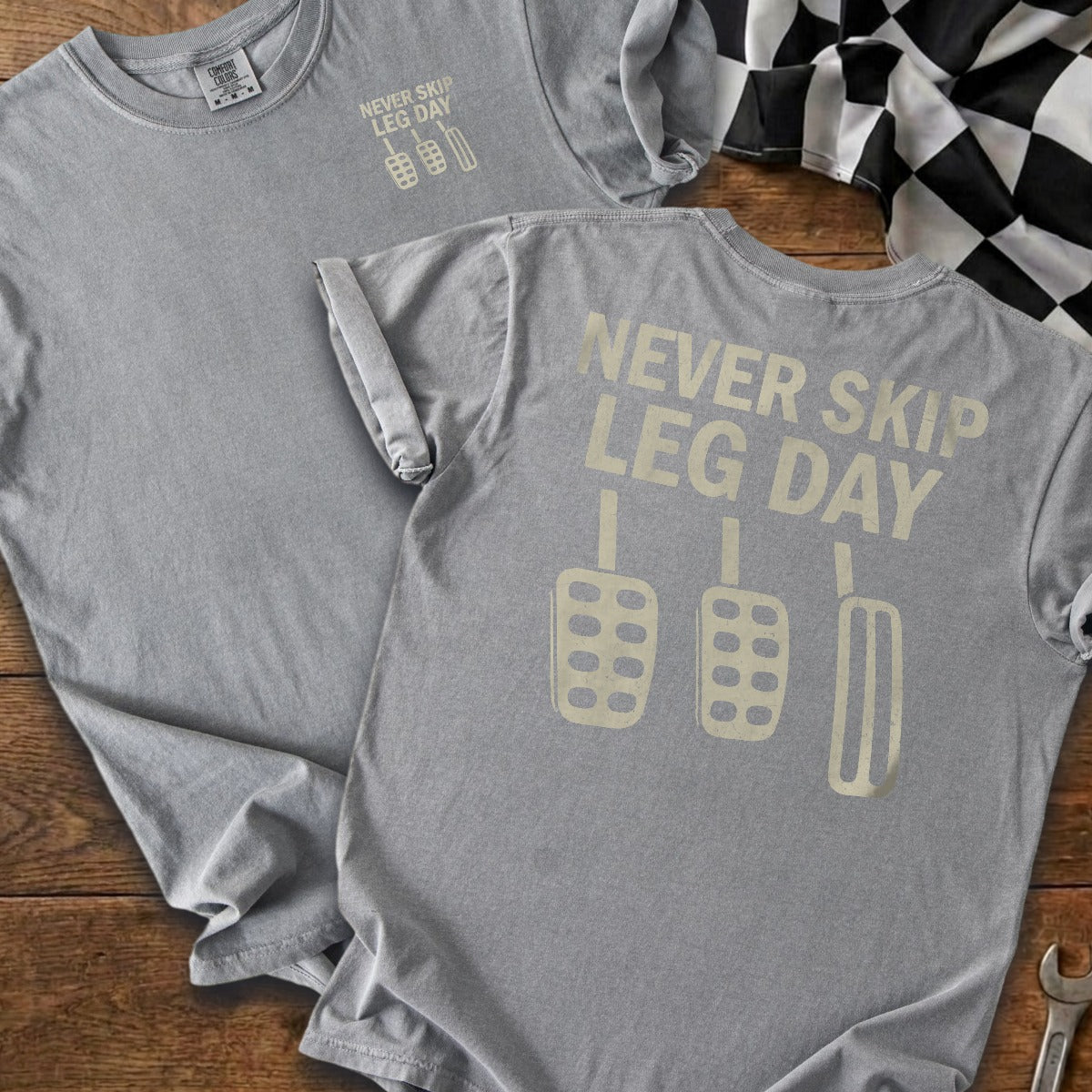 Grey | Front & Back