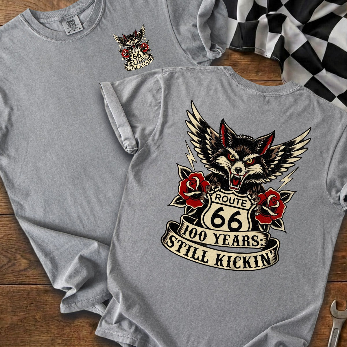 Grey | Front & Back