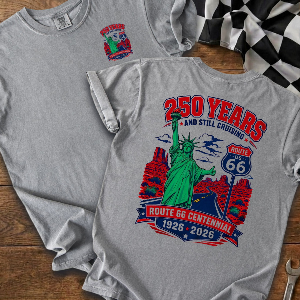 Grey | Front & Back