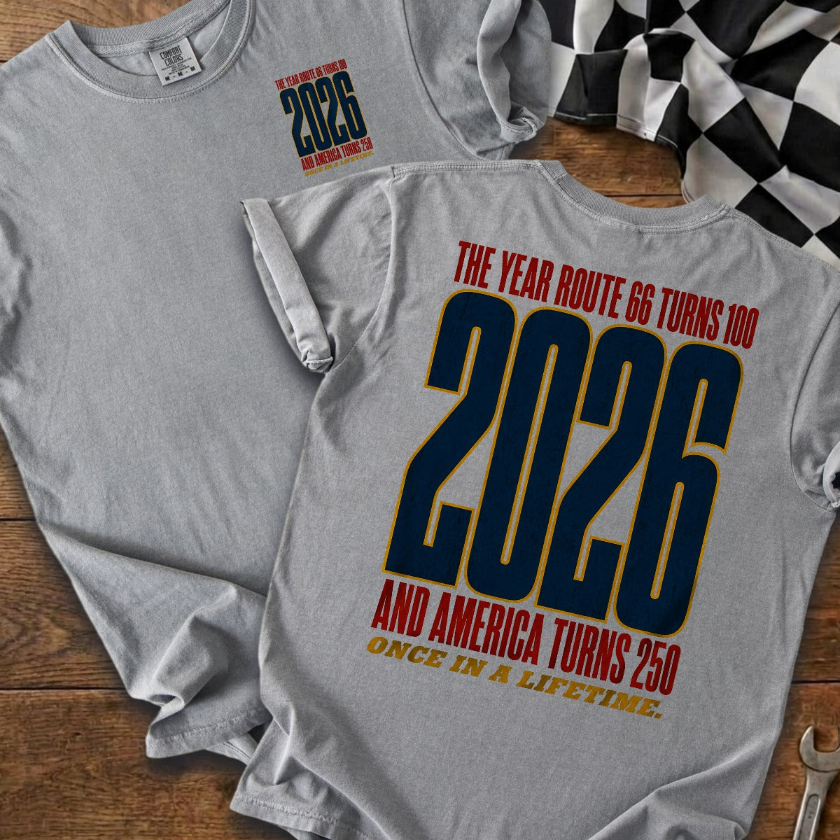 Grey | Front & Back