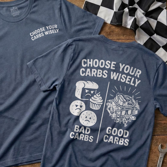 Heather Indigo | Left Chest + Back
