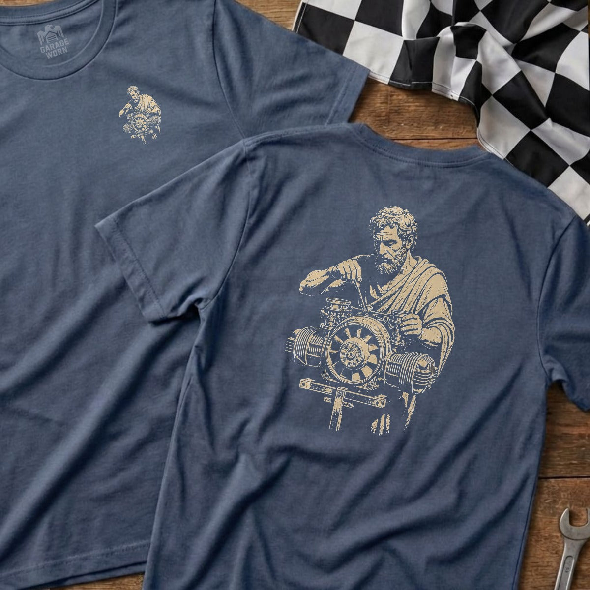 Heather Indigo | Left Chest + Back (refreshed)