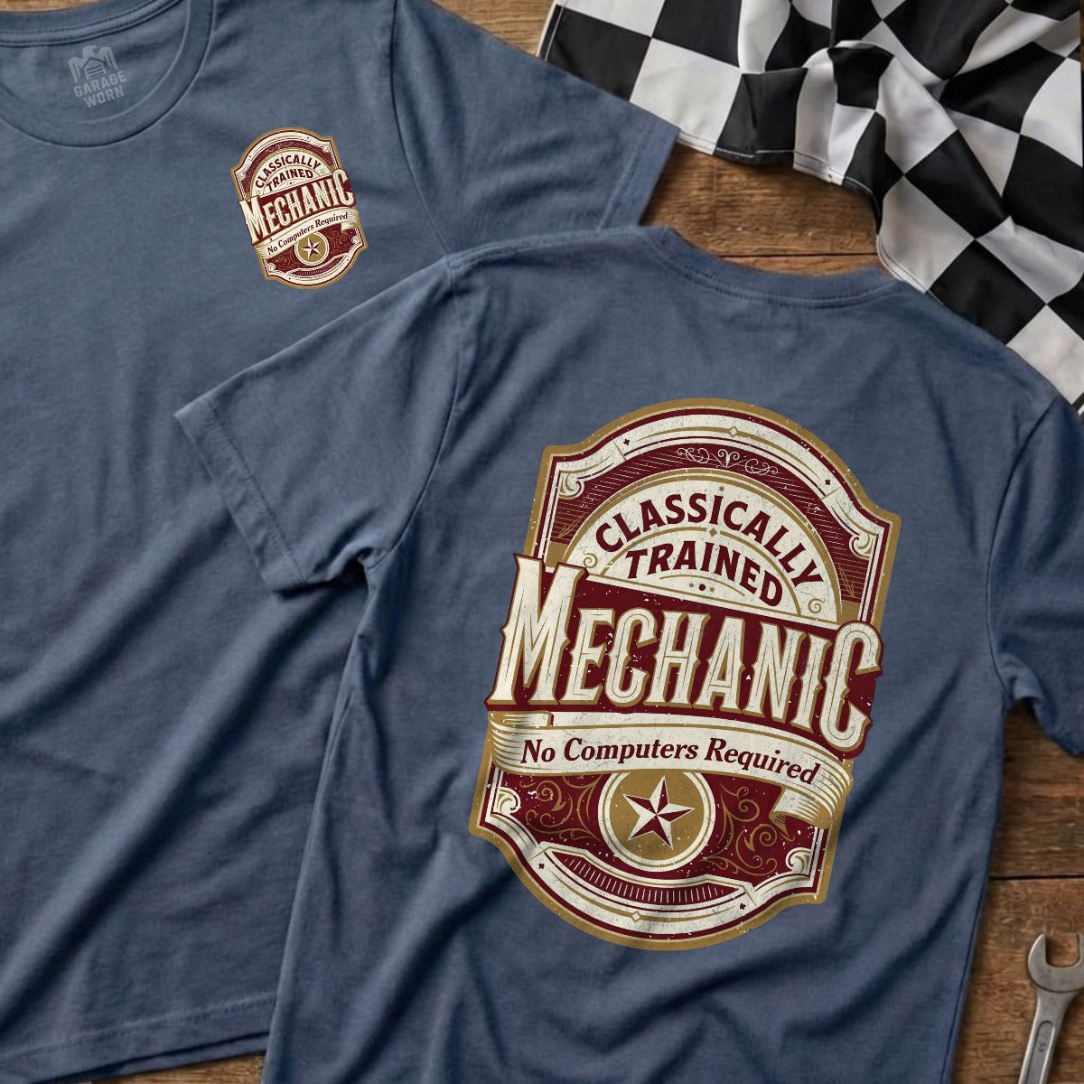 Heather Indigo | Left Chest + Back (refreshed)