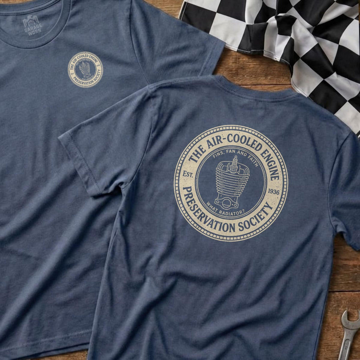 Heather Indigo | Left Chest + Back (refreshed)