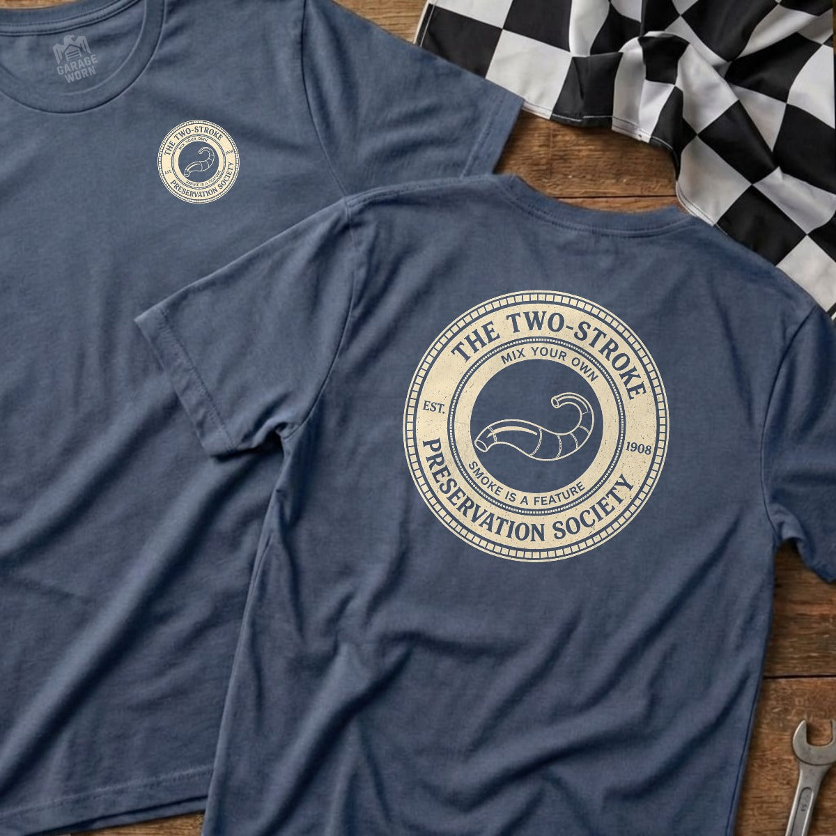 Heather Indigo | Left Chest + Back (refreshed)