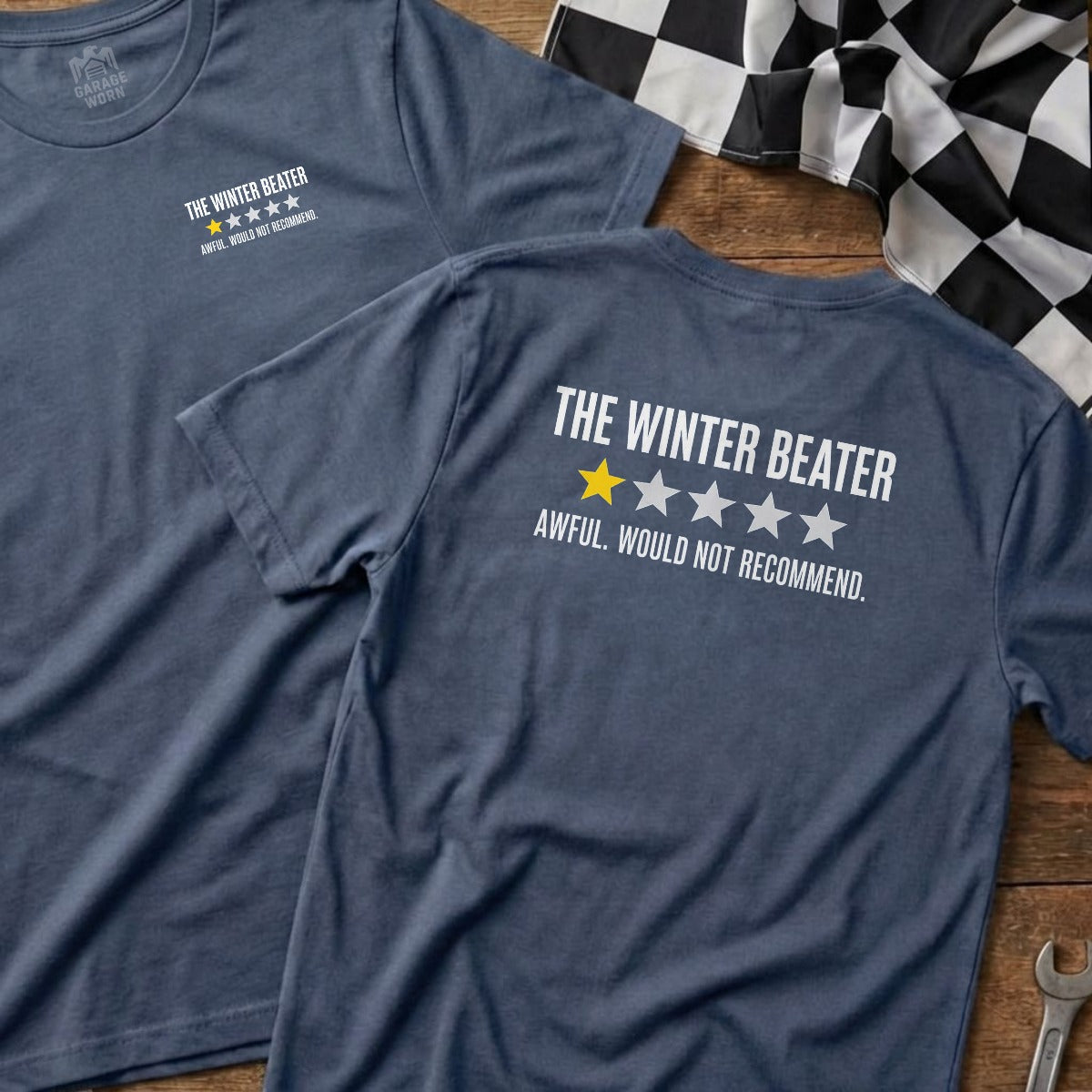 Heather Indigo | Left Chest + Back (refreshed)