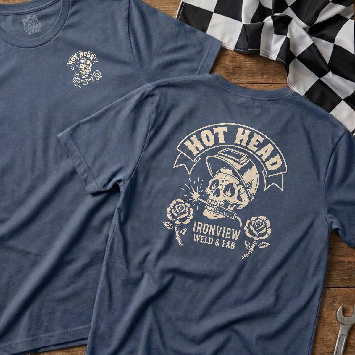 Heather Indigo | Left Chest + Back (refreshed)