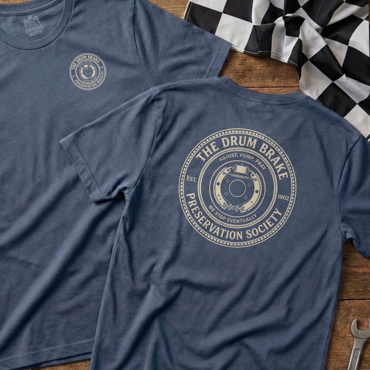 Heather Indigo | Left Chest + Back (refreshed)