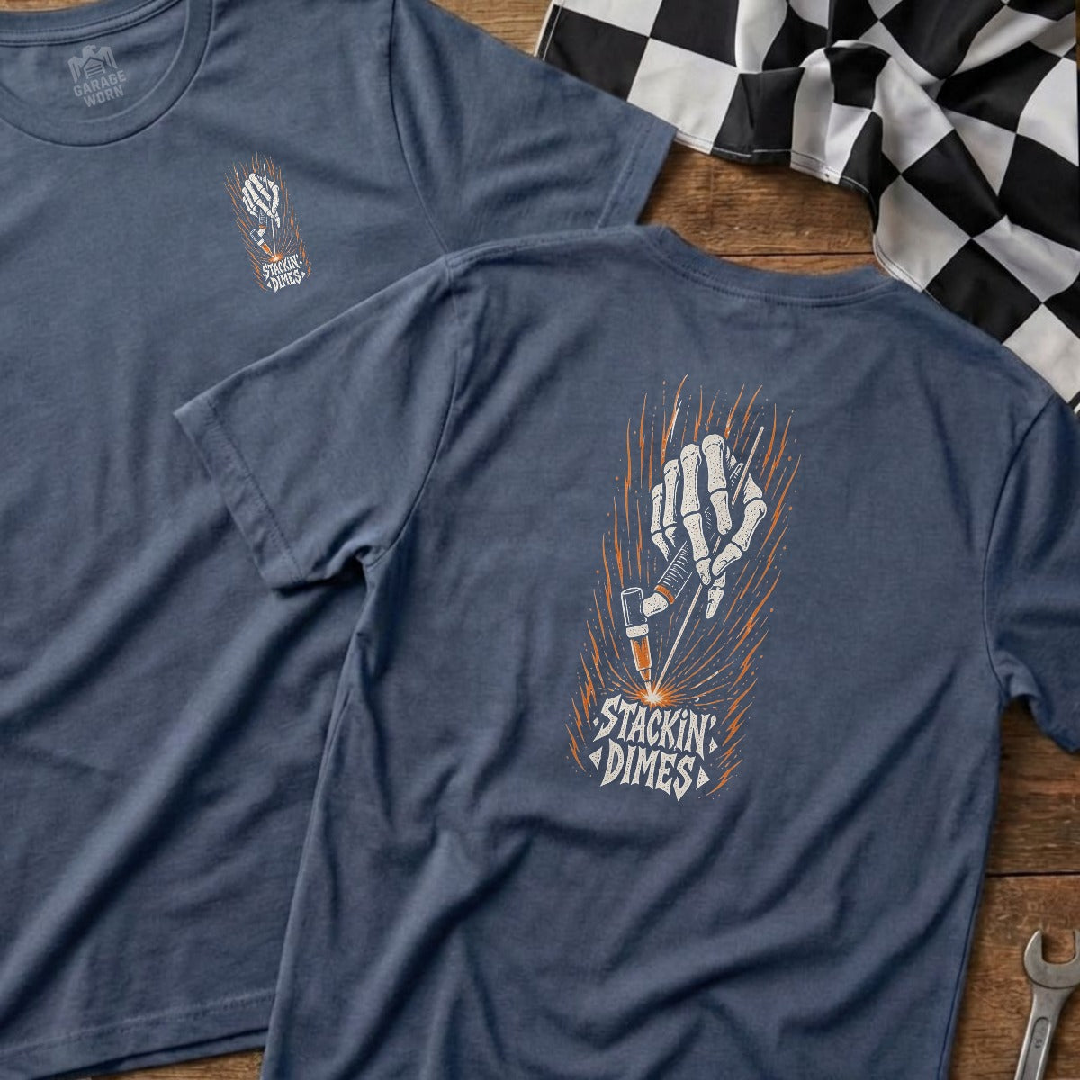 Heather Indigo | Left Chest + Back (refreshed)