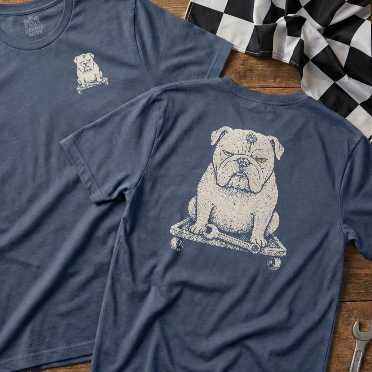 Heather Indigo | Left Chest + Back (refreshed)